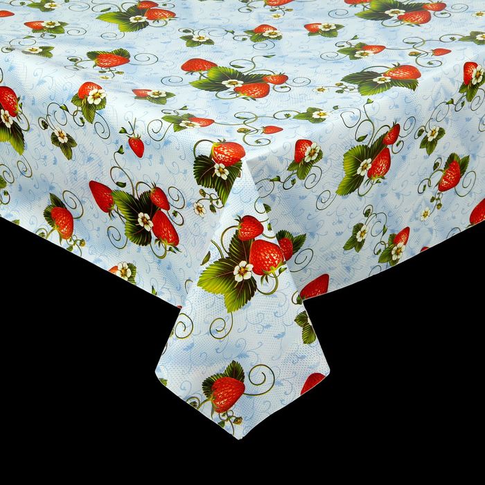 Клеенка столовая с пвх покрытием на нетканой основе "Декомир. Виктория", рулон 20 м