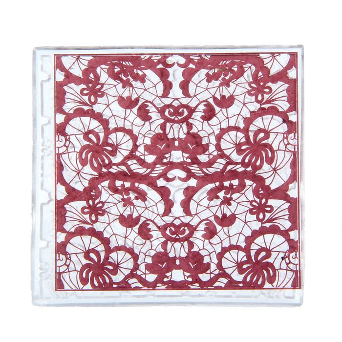 Штамп для творчества "Кружево", 7 х 6см