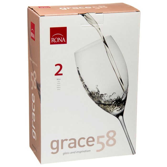 Набор бокалов для вина 580 мл Grace, 2 шт