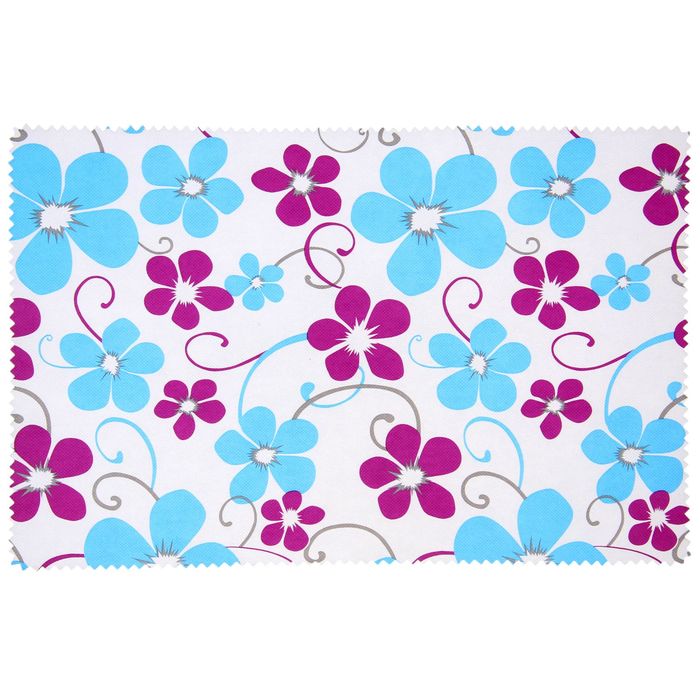 Салфетка кухонная "Анютины глазки" 41х28 см, цвета МИКС