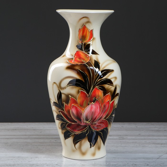 Ваза "Титаник" задувка, лотос