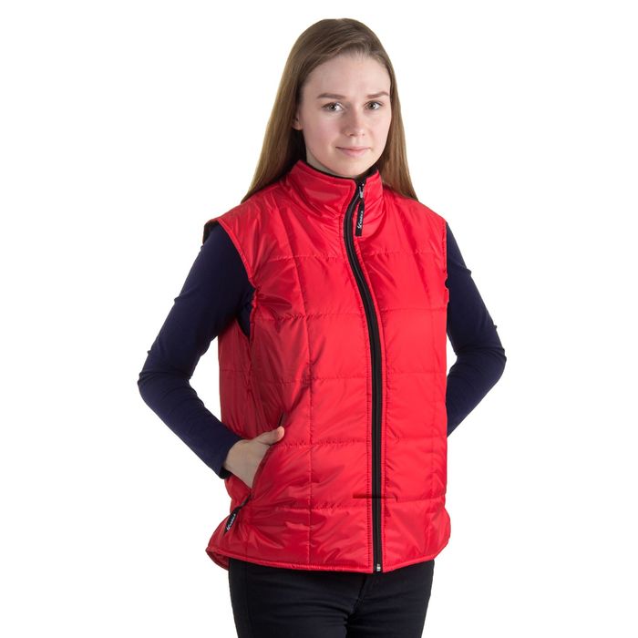 Жилет для активного отдыха «Амазонка», размер 50, цвет красный