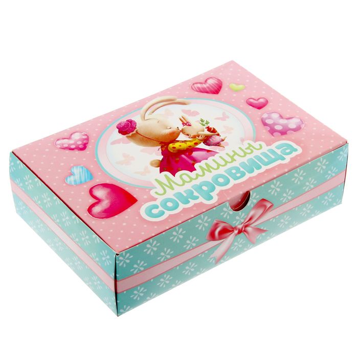 Набор коробок для хранения "Мамины сокровища", зайчик