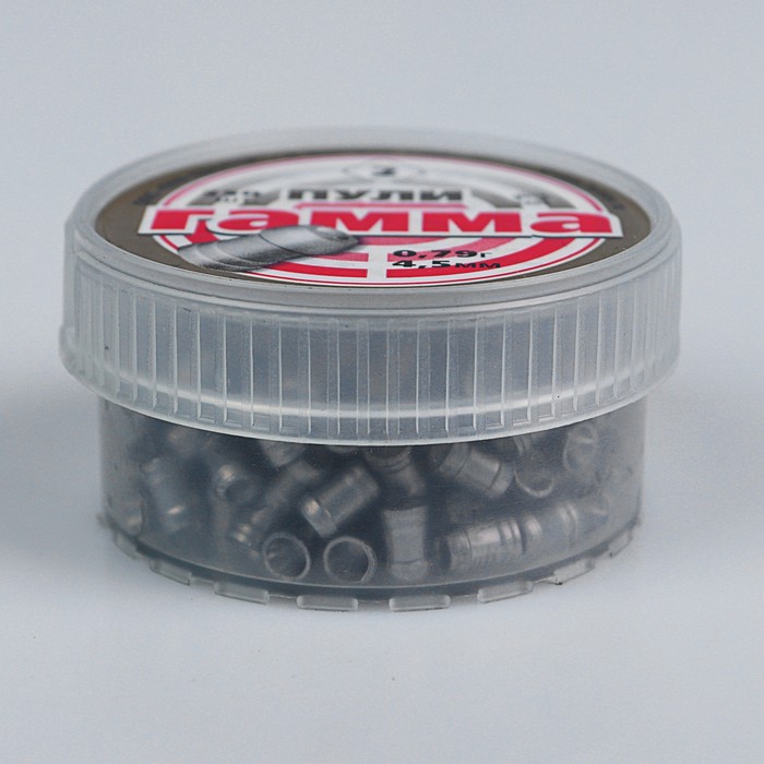 Пули "Гамма", 4,5 мм, 0,8 г, 250 шт.