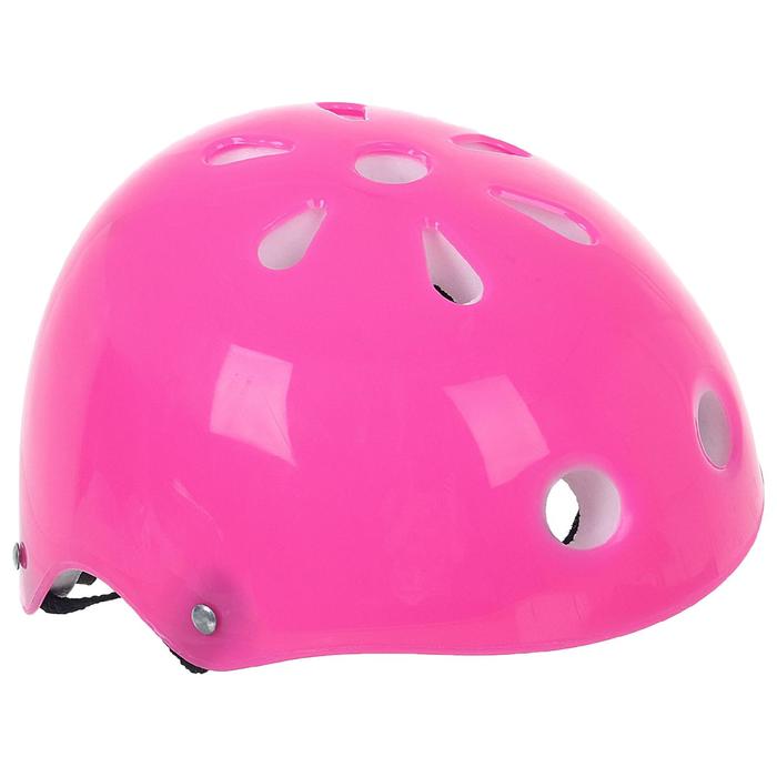 фото Шлем защитный ot-s507 детский, 55 см, цвет розовый onlitop