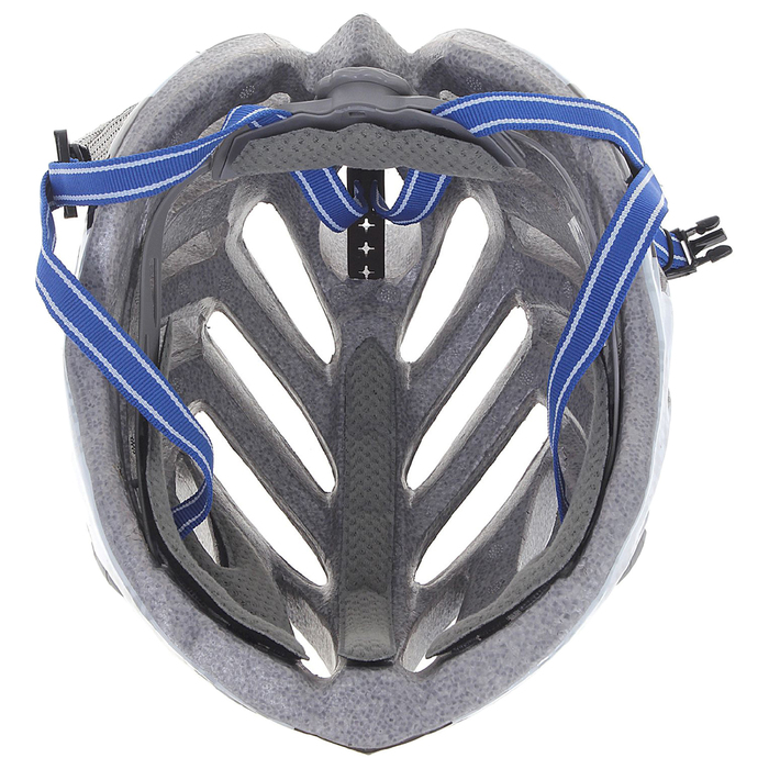 Шлем велосипедиста взрослый ОТ-T23, черно-белый, диаметр 54 см