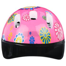 Шлем защитный OT-SH6 детский, размер S (52-54 см), цвет розовый от Сима-ленд