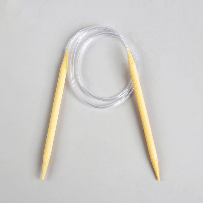 Спицы для вязания круговые, d=7мм, 14/80см