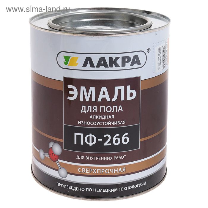 

Эмаль ПФ-266 золотисто-коричневый 3,0кг
