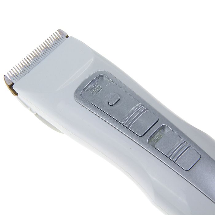 Машинка для стрижки Galaxy GL 4153, АКБ, 7 Вт, керамические лезвия, 2 насадки, 220-240В