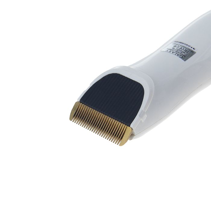 Машинка для стрижки Galaxy GL 4153, АКБ, 7 Вт, керамические лезвия, 2 насадки, 220-240В