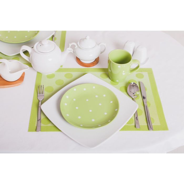 Сахарница 350 мл "Эстет", на деревянной подставке