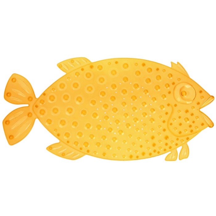 Коврик для ванны "Рыба", цвет МИКС