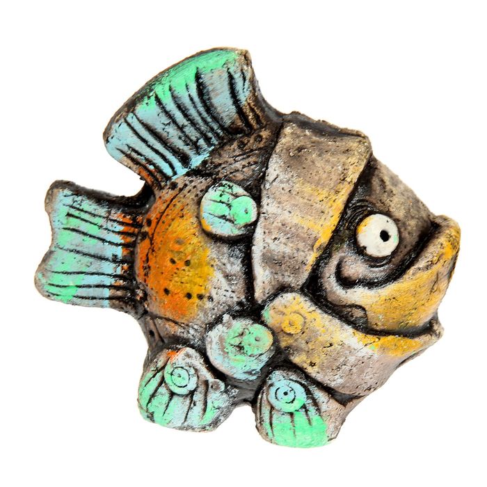 Сувенир из шамота "Рыба Теплые моря"