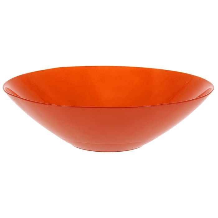 Салатник 1,2 л "Голландия", 25 см, цвет оранжевый