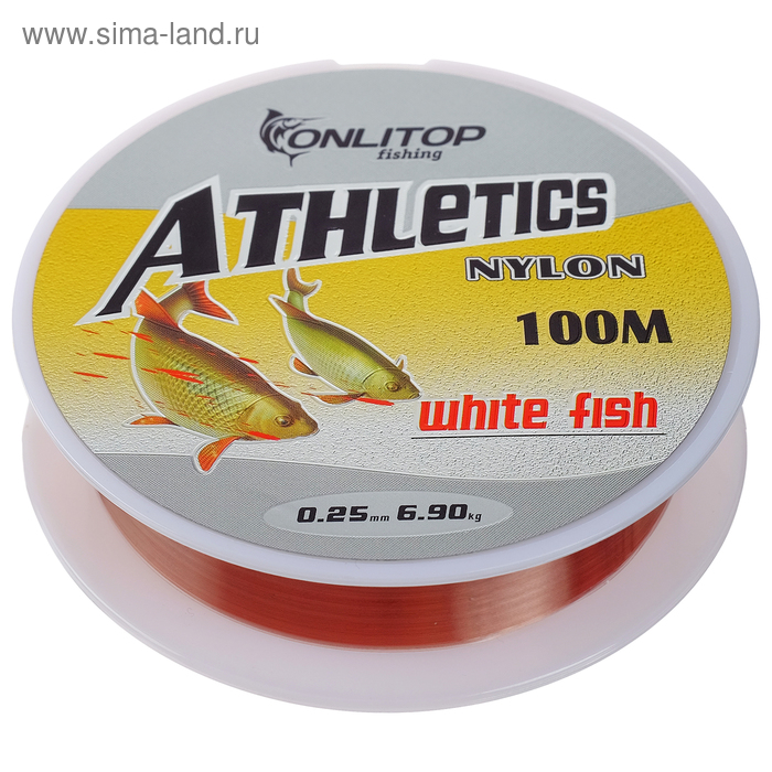 фото Леска white fish, d=0,25 мм, 100 м onlitop