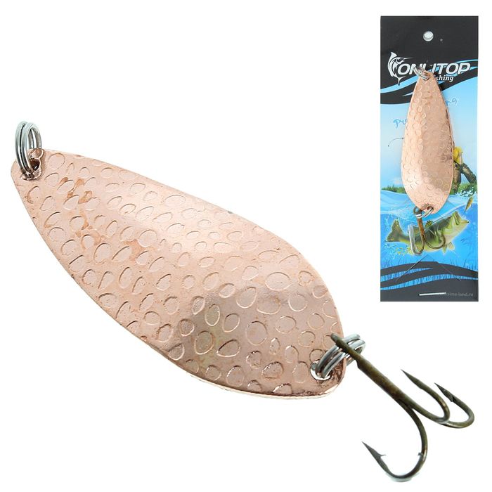 Блесна "Уральская", вес 18 г, цвет медь