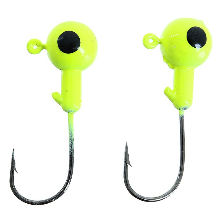 Джиг-головка 7 г, цвет зелёный (набор 2 шт.)