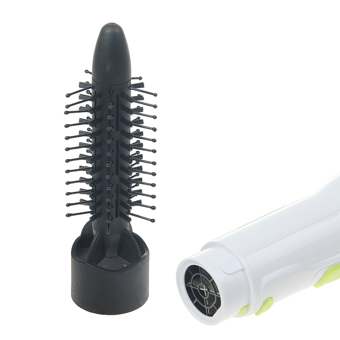 Фен-расчёска LuazON LF-06, 800 Вт, d=19 мм, 2 режима, холодный воздух, LED-индикатор