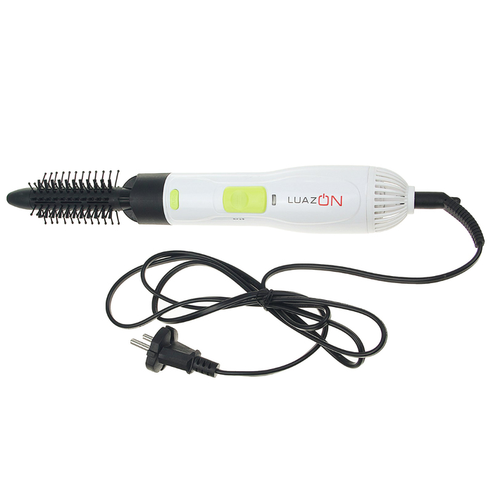 Фен-расчёска LuazON LF-06, 800 Вт, d=19 мм, 2 режима, холодный воздух, LED-индикатор