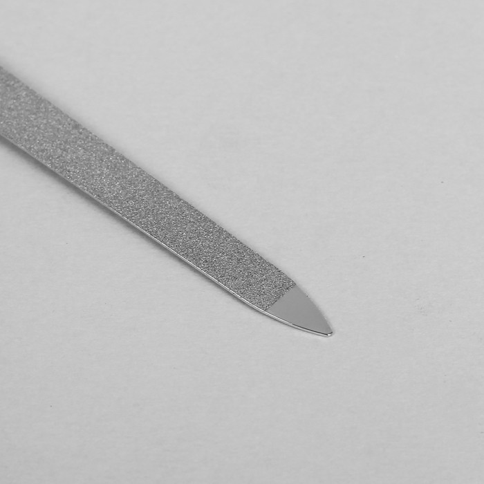 Пилка-триммер для ногтей, 17,5(±0,5)см, цвет чёрный