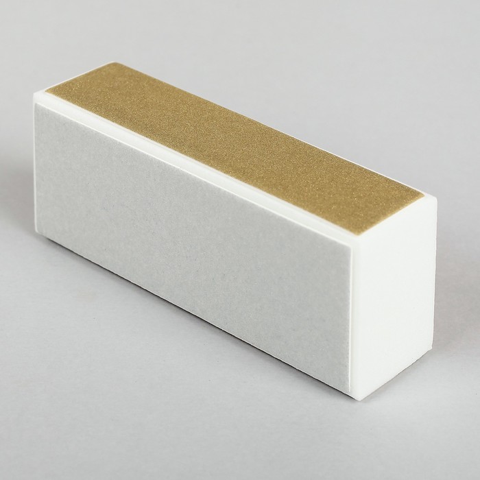 Баф для полировки ногтей четырёхсторонний, цвет МИКС