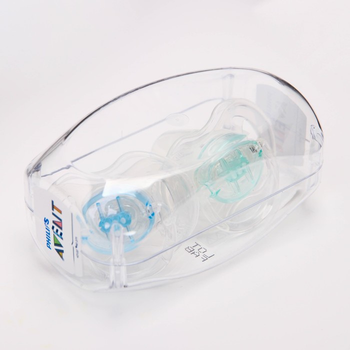 Пустышка силиконовая ортодонтическая Classic, от 0 до 6 мес., набор 2 шт., цвета МИКС