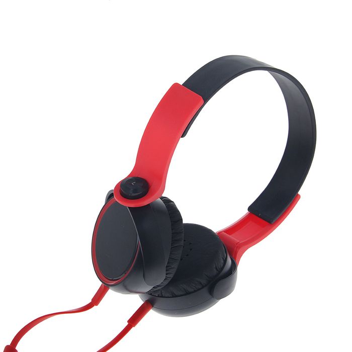 Гарнитура Luazon "Сити", чёрно-красная