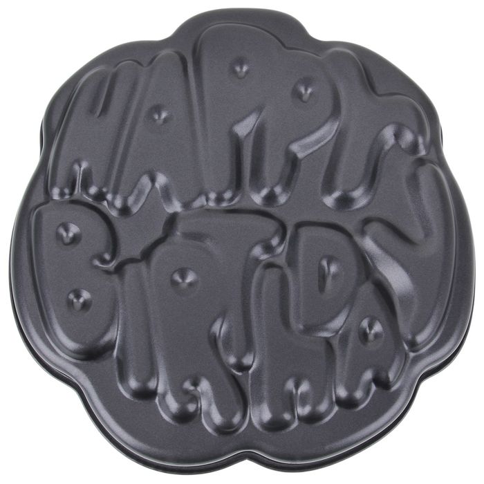 Форма для выпечки 29 см Happy Birthday, антипригарное покрытие