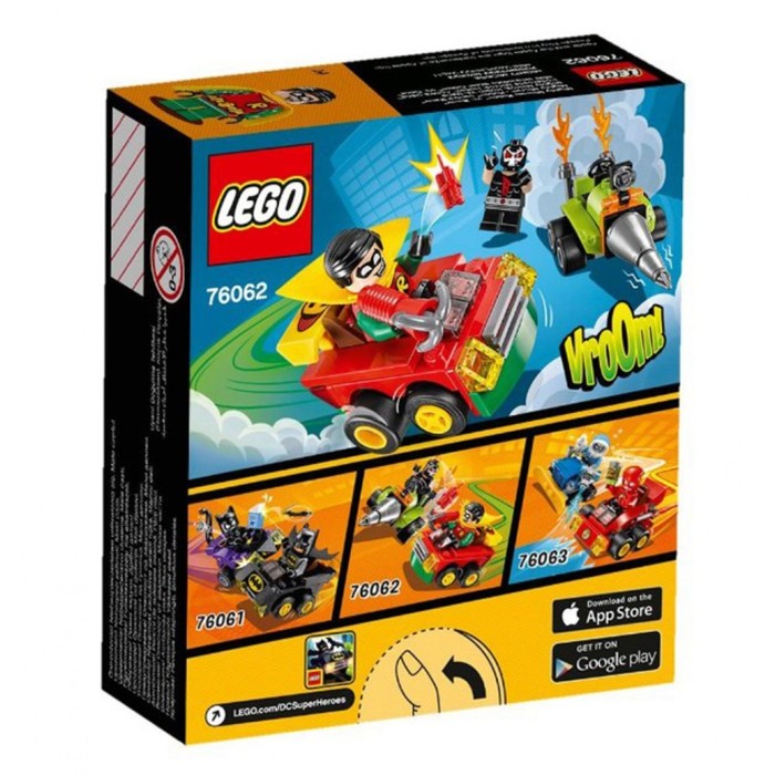 Конструктор «Робин против Бэйна», 77 деталей