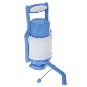 Помпа для воды LESOTO Universal, механическая, под бутыль от 11 до 19 л, голубая Ош