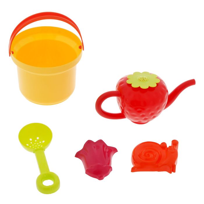 Песочный набор "Клубничка", 5 предметов