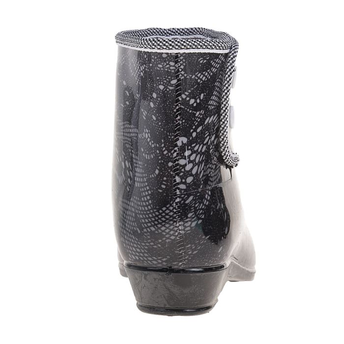 Сапоги (полуботинки) женские с утеп арт.9-1 на кнопках (МИКС) (р. 41)