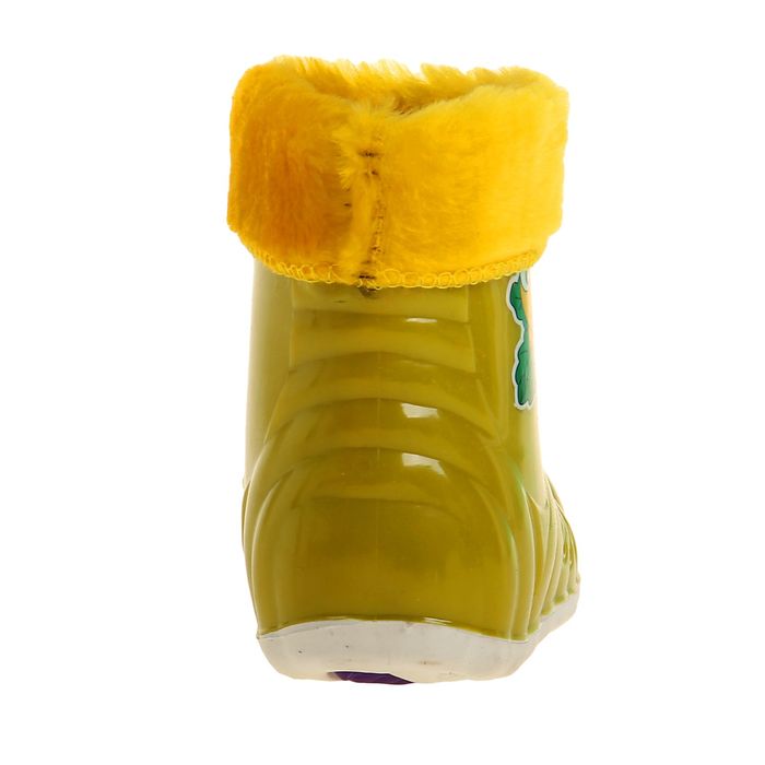 Сапоги детские «Улитка» с утеп. арт.105 (жёлтый) (р. 23)