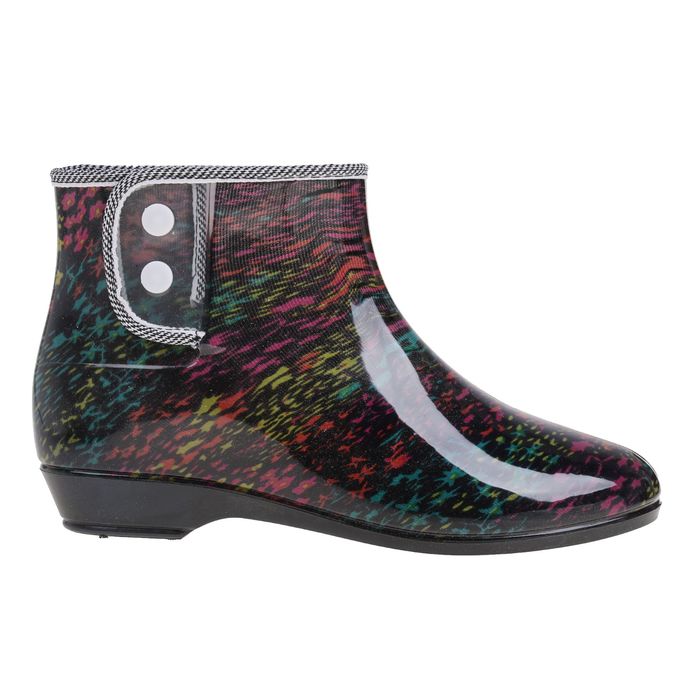 Сапоги (полуботинки) женские с утеп арт.9-1 на кнопках (МИКС) (р. 37)