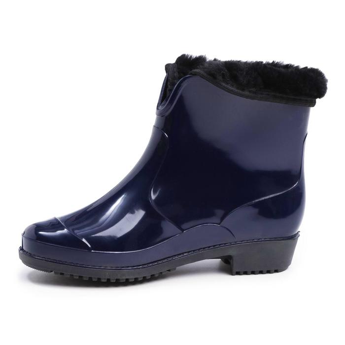 Сапоги (ботильоны) женские с утеп арт.6 (синий) (р. 41)