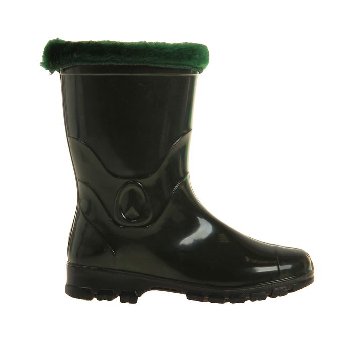 Сапоги детские с утеп арт.101 (зелёный) (р. 33)