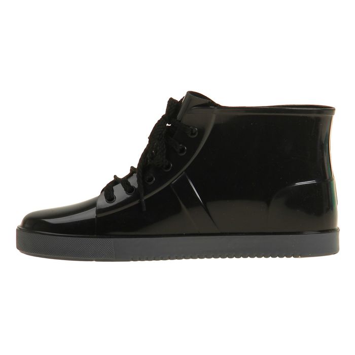 Сапоги (полуботинки) женские с утеп арт.11 на шнуровке (черный) (р. 36)