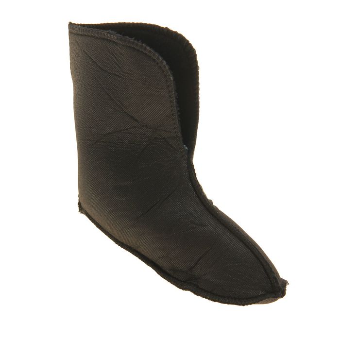 Полусапожки женские с утеп арт.13к на танкетке (черный) (р. 36)