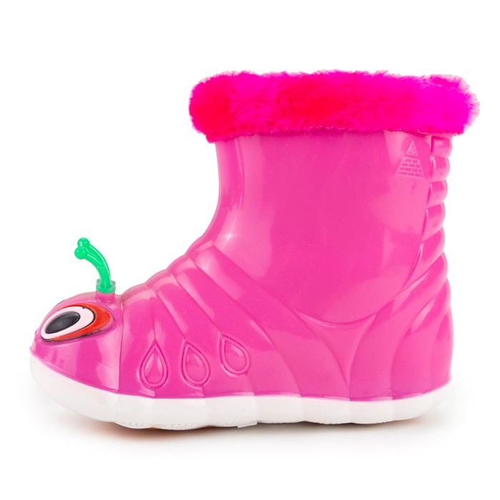 Сапоги детские «Улитка» с утеп. арт.105 (розовый) (р. 24)