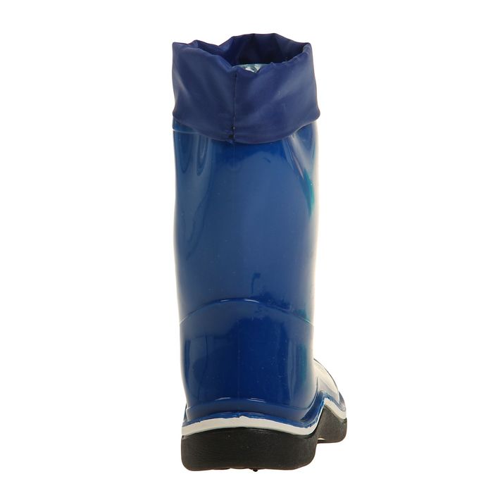 Сапоги детские с утеп арт.106К с надставкой (синий) (р. 23)