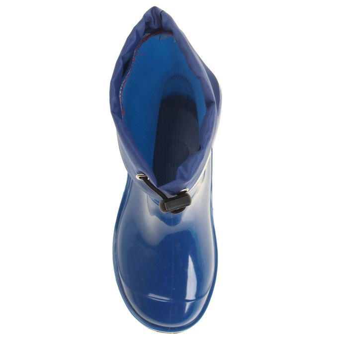 Сапоги детские с утеп арт.106К с надставкой (синий) (р. 25)