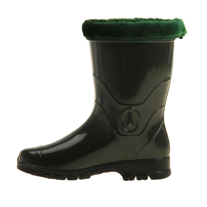 Сапоги детские с утеп арт.101 (зелёный) (р. 35)