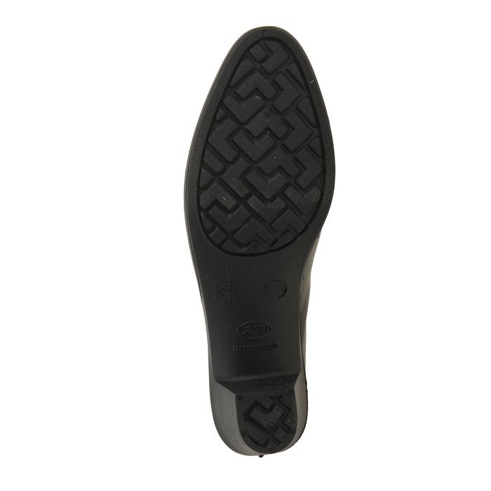 Сапоги женские с утеп арт.8 на каблуке с молнией (черный) (р. 40)