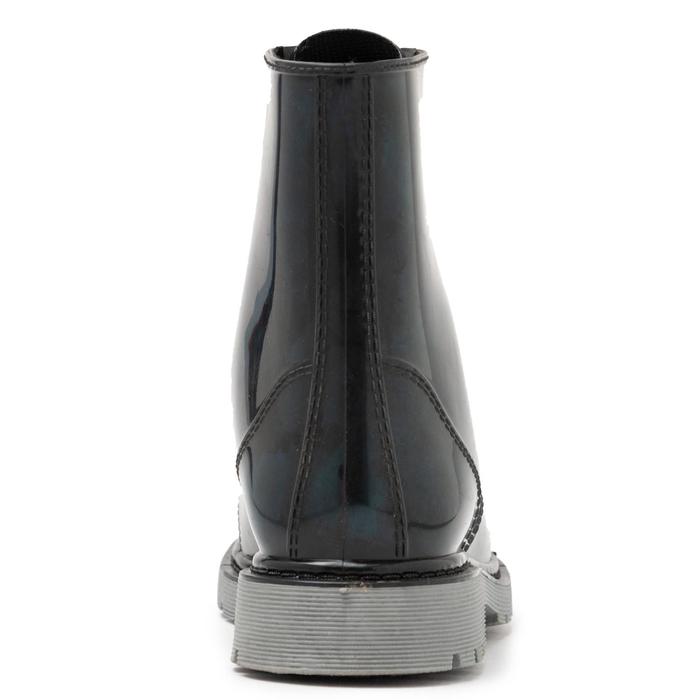 Сапоги (ботинки) женские с утеп арт.12 на шнуровке (черный) (р. 37)