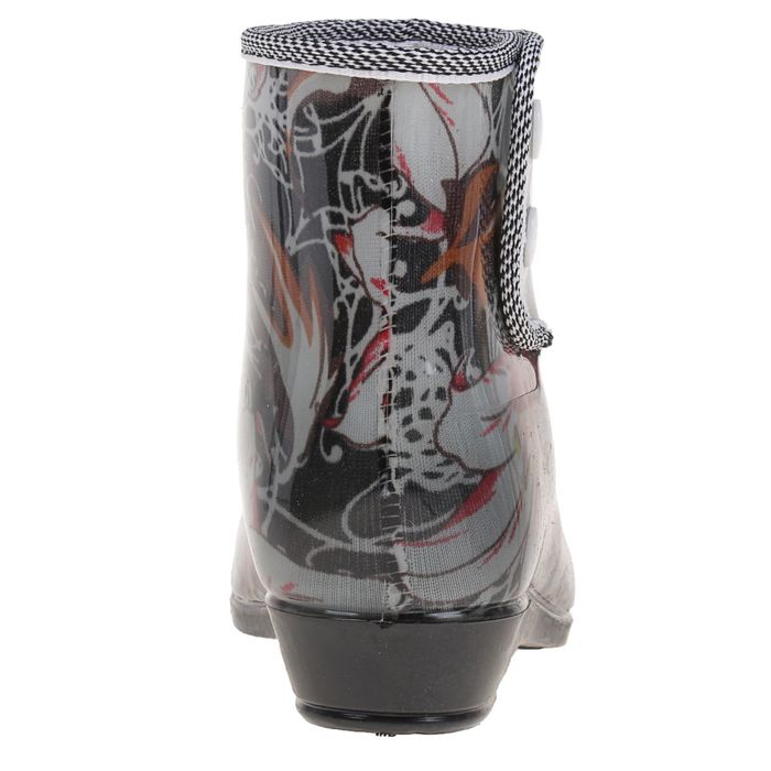 Сапоги (полуботинки) женские с утеп арт.9-1 на кнопках (МИКС) (р. 38)