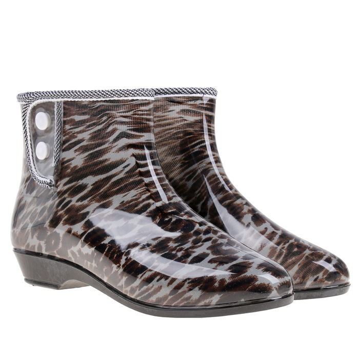 Сапоги (полуботинки) женские с утеп арт.9-1 на кнопках (МИКС) (р. 38)