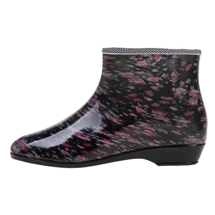 Сапоги (полуботинки) женские с утеп арт.9-1 на кнопках (МИКС) (р. 39)