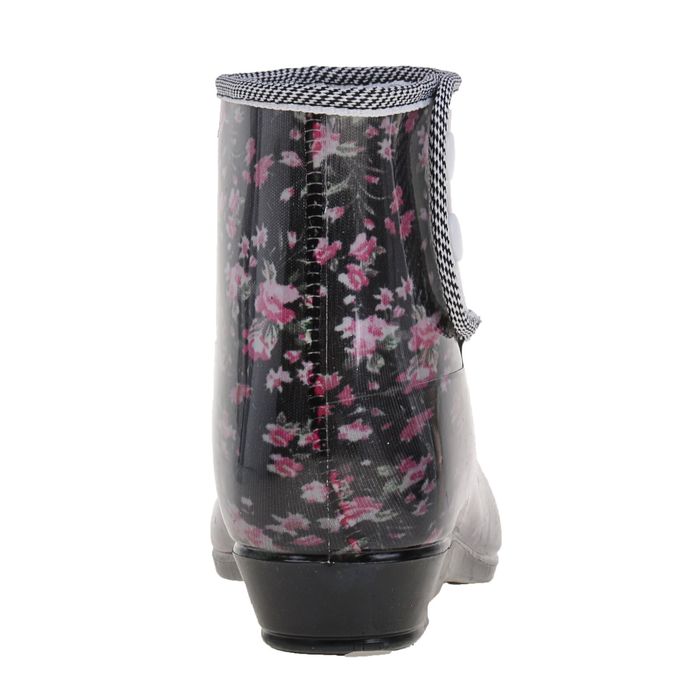 Сапоги (полуботинки) женские с утеп арт.9-1 на кнопках (МИКС) (р. 39)