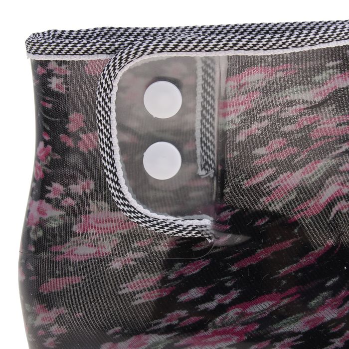 Сапоги (полуботинки) женские с утеп арт.9-1 на кнопках (МИКС) (р. 39)